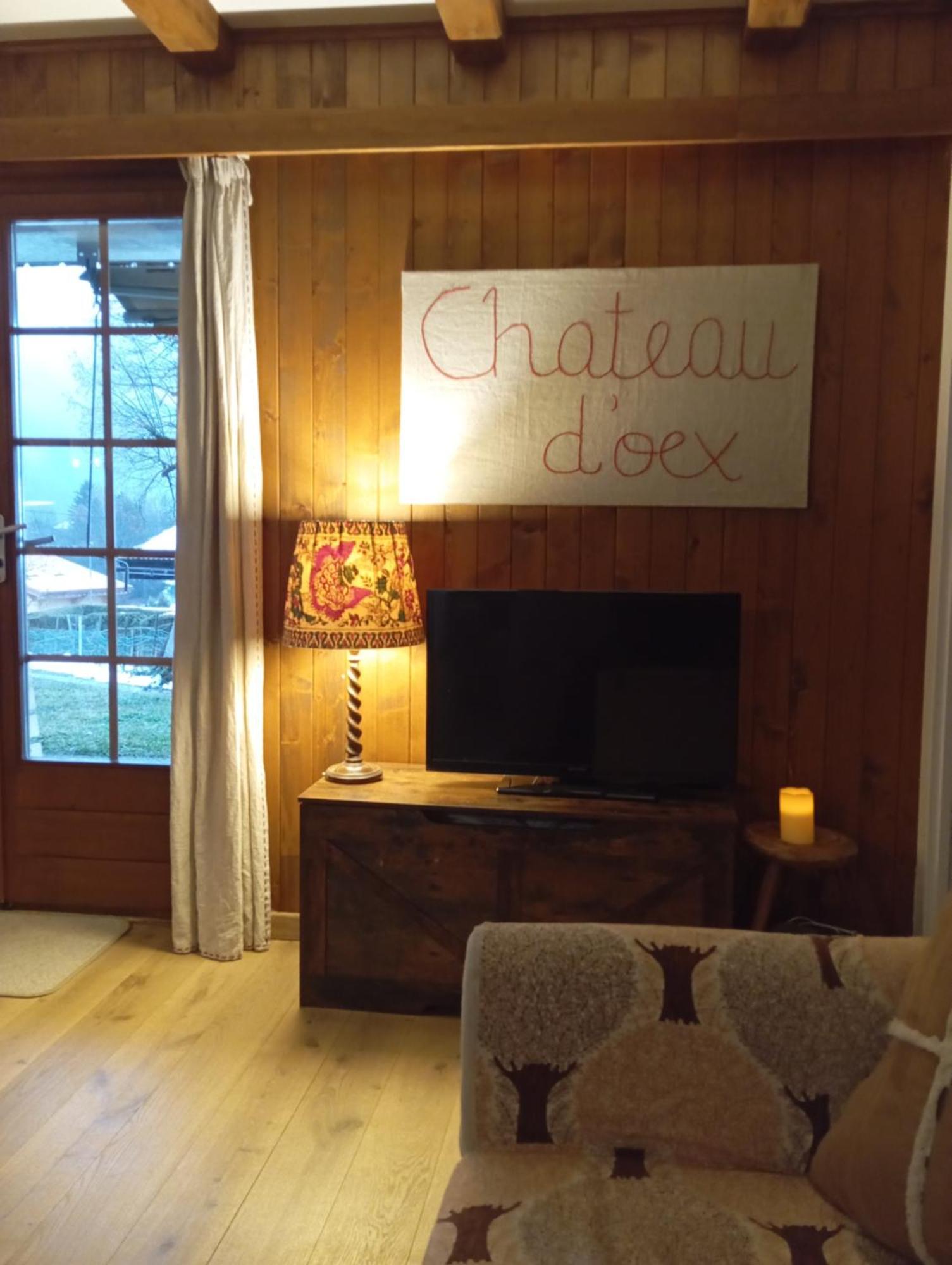 Cozy Apartment In The Heart Of The Alps Chateau-d'Oex Exterior photo